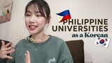 Applying to Philippine Universities as a Korean