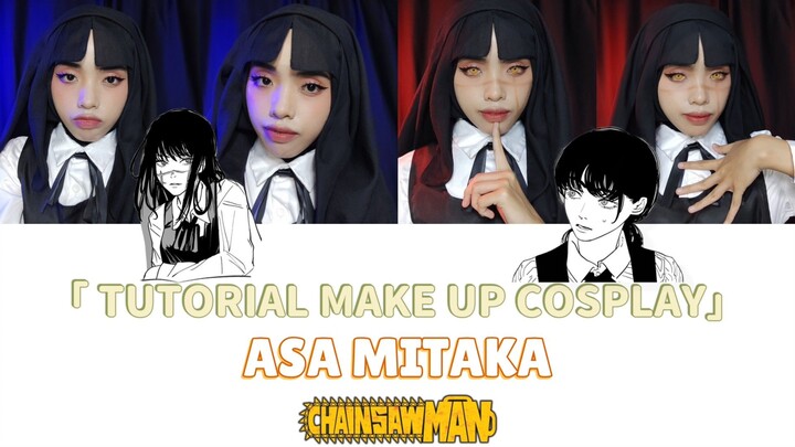 TUTORIAL MAKE UP COSPLAY || ASA MITAKA || CHAINSAW MAN