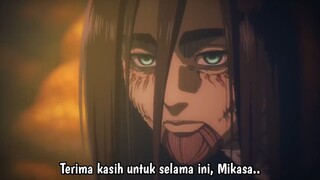 EREN RUMBLING Dan Menjadi PERTEMUAN TERAKHIR Dengan MIKASA