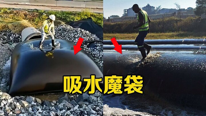 Apa itu “karung geotekstil”? Setelah lumpur dimasukkan ke dalam karung kain, muncul sebuah fenomena 