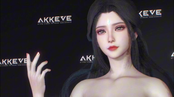 Lu Xueqi's pink dress