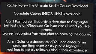 Rachel Rofe – The Ultimate Kindle Course Download