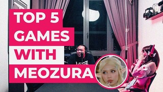 TOP 5 GAMES WITH MEOZURA!