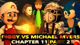 Minecraft PIGGY CHAPTER 11 vs MICHAEL MYERS Halloween MARIO SONIC BALDI ROBLOX SPEEDRUNNER Animation