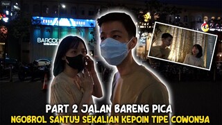 PART 2 JALAN BARENG PICA, MAKAN DESSERT + SUSHI, SEKALIAN KEPOIN TIPE COWONYA :)