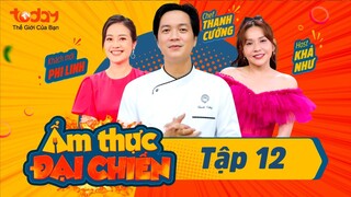 Ẩm Thực Đại Chiến #12: MC Phí Linh chạy đua với thời gian,nấu món Cơm Chiên Kim Chi Ba Rọi Áp Chảo