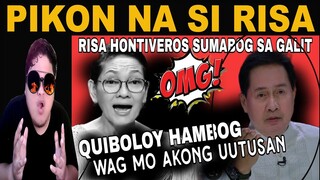 KAKAPASOK LANG QUIBOLOY Wag Kang HAMBOG at Wag mo Kaming uutusan - Senator Risa Hontiveros REACTION