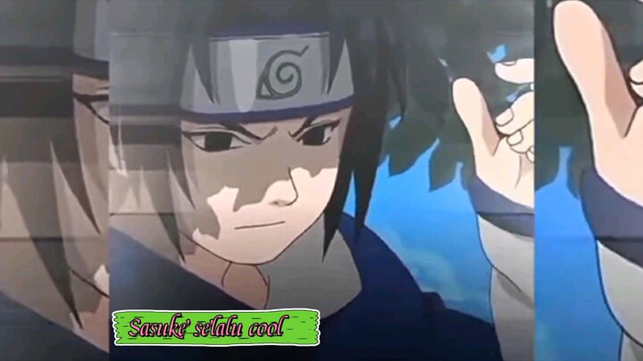 Sasuke selalu terlihat tampan 😏😭😁