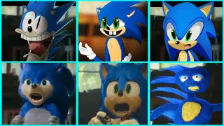 Sonic The Hedgehog Movie - Uh Meow All Designs Compilation