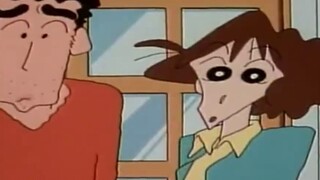 [Crayon Shin-chan] Shin-chan dan Hiroshi minum-minum di kedai oden pada malam hari, minum jus jeruk 