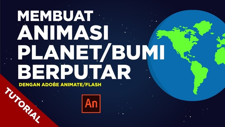 Membuat Animasi Planet Bumi Berputar Simulasi Media Interaktif Tata Surya