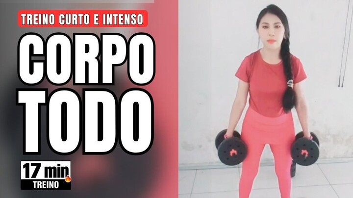 Treino para o Corpo Todo. | Fitness em Casa.