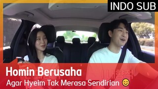 Homin Berusaha Agar Hyeim Tak Merasa Sendirian 😊 #EXchange 🇮🇩INDOSUB🇮🇩