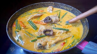 MASAKAN PADANG MEMANG JUARA, WAJIB COBA BUAT PECINTA GULAI IKAN, LAMAK BANA