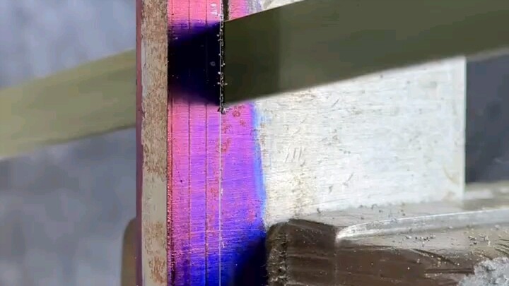 Competition‑grade hacksaw blade! Let’s see whether your cutter is faster or my hacksaw is! #Level8Ma