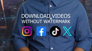 Download Videos Without Watermark in Instagram, Facebook, Tiktok and Twitter Using Snaptik