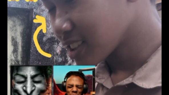 penampakan sosok hantu gudel yang paling jelas😱