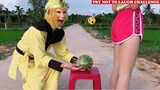 Cười Bể Bụng Với Ngộ Không Ăn Hại Và Gái Xinh - Phần 83 | Top New Funny 😂 😂 Comedy Videos 2020