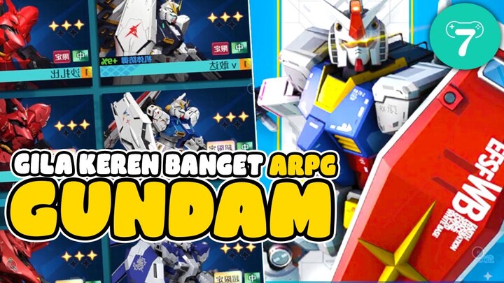 EPIK GAME! GUNDAM ARPG BANDAI PUNYA, SERASA DRIVER SENDIRI - ANDROID GAMEPLAY Gundam Confrontation