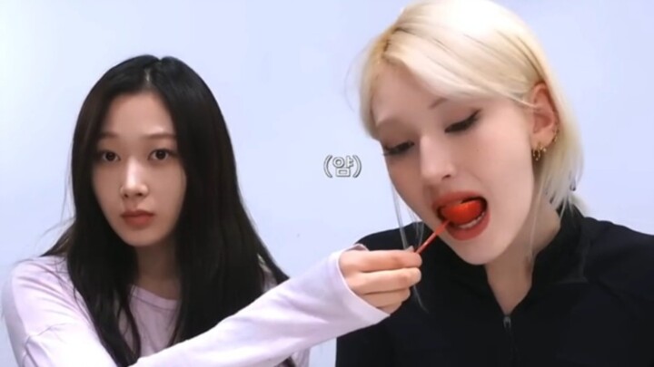 【Somi X Giselle】No one said this pairing was such a juicy ship