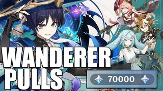 70000 Primogems Wishing For Wanderer/Scaramouche