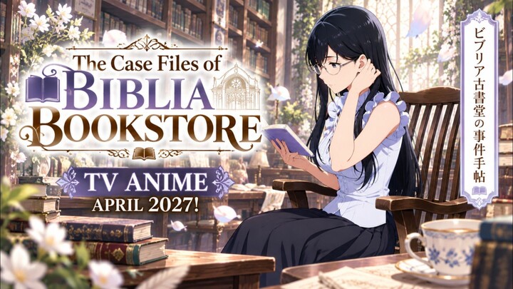 BIBLIA ANTIQUARIAN BOOKSHOP'S CASE FILES — FIRST PV! APRIL 2027!