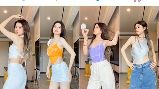 8 gaya padu padan pakaian musim panas dengan tali selempang/rompi! Segar sekaligus seksi～