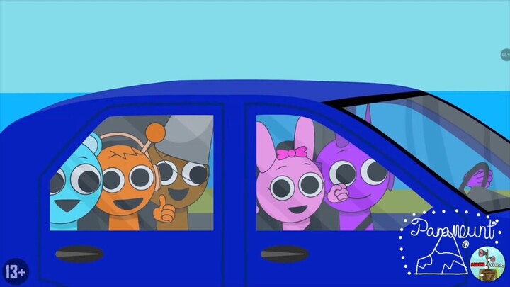 The Sprunki Movie: Curse Of Sprunki - Car Trip Disaster! (Paramount Pictures)