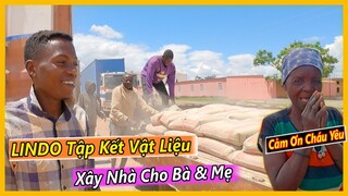 Quanglinhvlogs || Lindo Tập Kết Vật Liệu Xây Dựng - Chuẩn Bị Khởi Công Nhà Cho Mẹ và Bà !