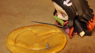 [Animasi Stop Motion] Kimetsu no Yaiba berpartisipasi dalam Sugar Game