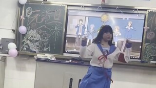 Regarding the incident in 2022 where a junior high school student cosplayed Haruhi Suzumiya at the N