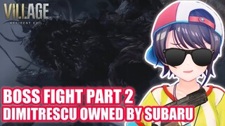 Subaru Boss Fights Part 2: Subaru Owns Lady Dimitrescu 【Hololive English Sub】