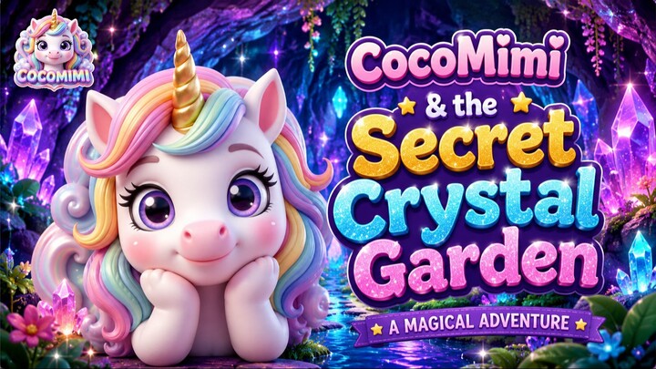 CocoMimi & the Secret Crystal Garden! 🦇 A Magical Cave Adventure