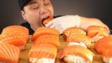 [Mukbang TV] - Sushi cá hồi | ASRM