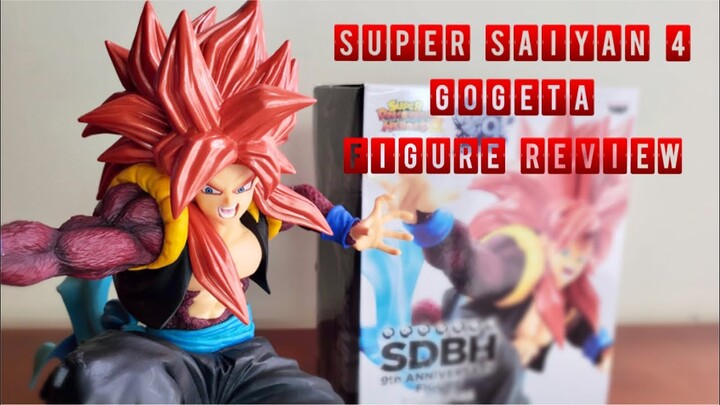 GOGETA FIGURE DRAGON BALL SDBH 9TH ANNIVERSARY QUICK REVIEW