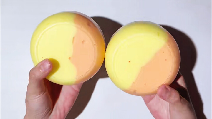 【Slime】These two boxes of slime feels like glutin rice cake