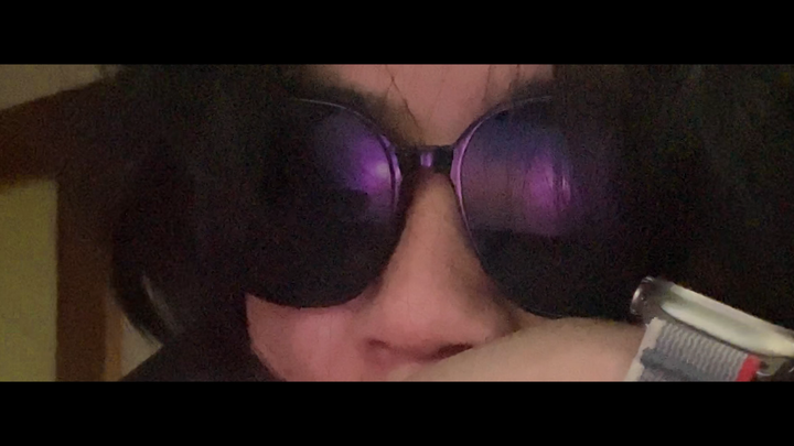 My newly bought sunglasses have arrived—they look great.