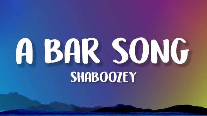 A bar song tipsy перевод