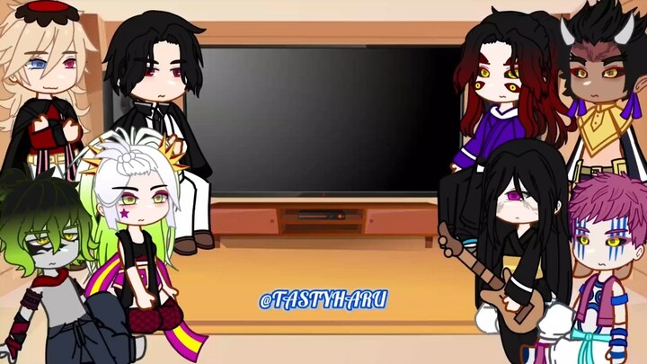 Các Thượng Huyền Nguyệt và Muzan phản ứng trước Tanjiro và Yoriichi – Phần 1 – Gacha React