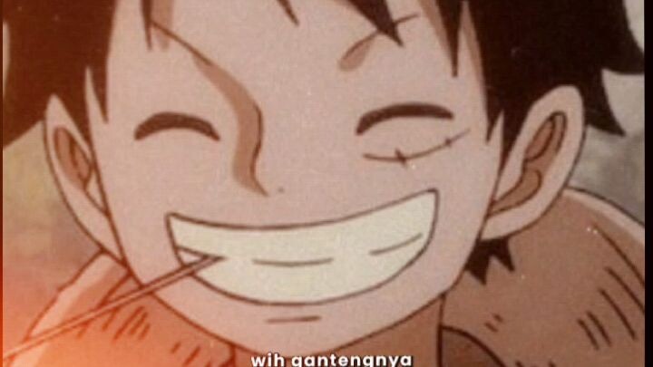 genteng nya oyyyy Luffy-san🍭❤️🖤