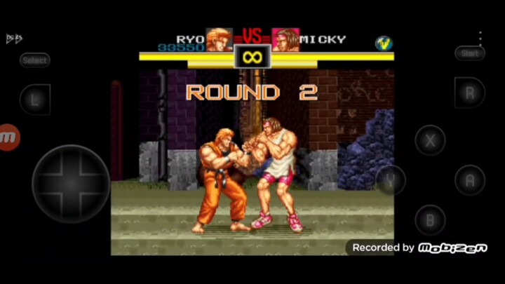 Art of Fighting Ryo Sakazaki vs Mickey Rogers Ryo Sakazaki é derrotado por Micke