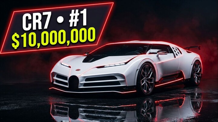 Why Ronaldo's $10M Bugatti Beats Every Footballer Garage