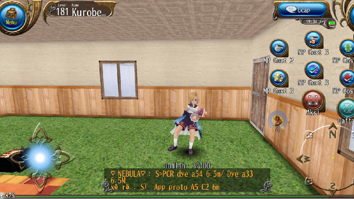 Dancing emote toram online