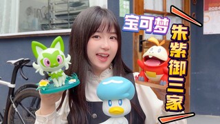 捕获新宝可梦朱紫御三家！开始新的冒险吧～