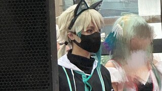 [Asa COS cover dance] Para pria hampir kelelahan menari, klik di sini untuk menonton rekaman langsun