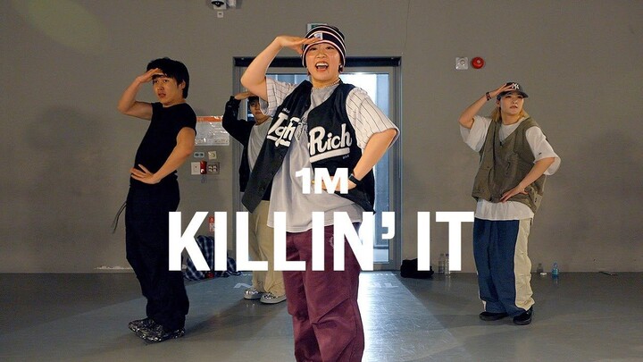 【1M】梦里好酷！力丸,KChan客串YUMERI 编舞 P1Harmony - Killin It