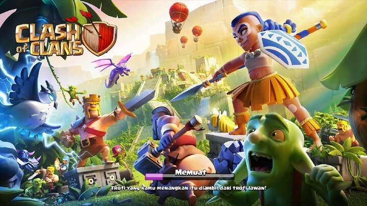 CLASH of CLANS "GAME JADUL YANG LUMAYAN SEPI YANG MAIN" 😂😂😂