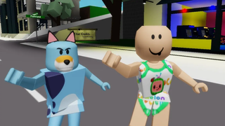 เล่นเกม ROBLOX ช่วงเวลาตลก Roblox