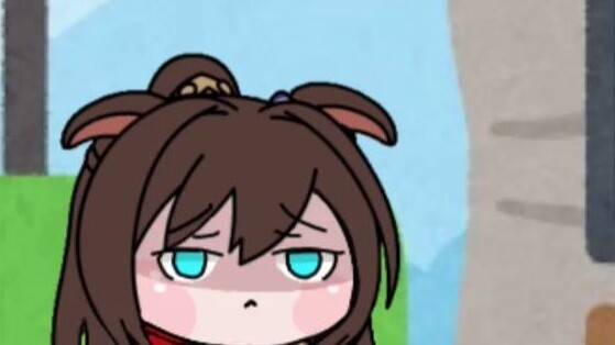 [Uma Musume: Pretty Derby たぬき]Thần ưng lấy lại được miếng bịt mắt