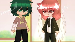 BKDK SHIPP + CHAINSAW MAN CHARS LIVE TOGETHER?? || BKDK + AKIANGEL || CSM / BNHA || GACHA || DJ-Demz